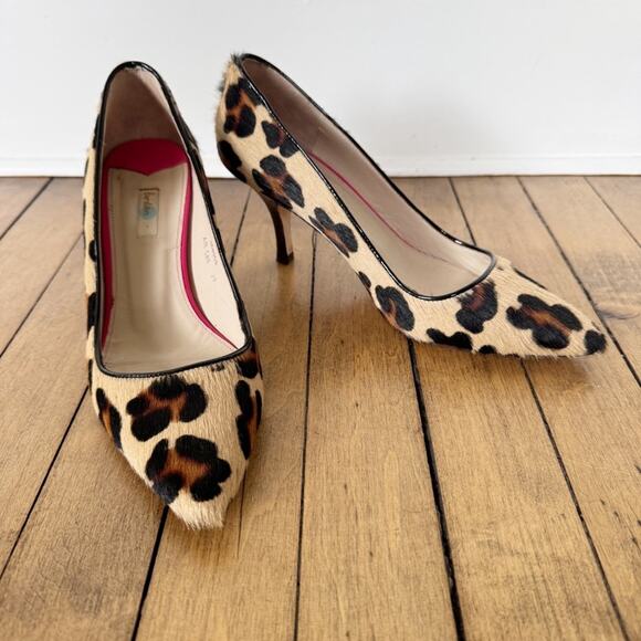 Boden Shoes - Boden Leopard Calf Hair Pointed Toe Pumps Heels 37 / 7